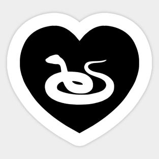 Snake Love | I Heart... Sticker